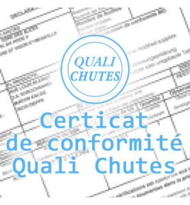 Certificat de Conformité Quali Chutes de la Chute n°54731