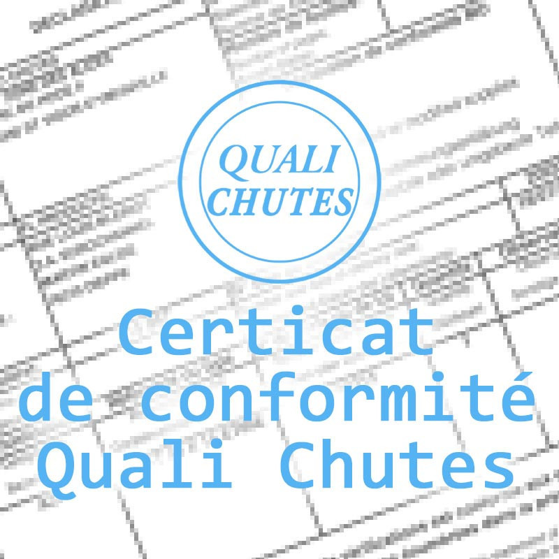 Certificat de Conformité Quali Chutes de la Chute n°57162