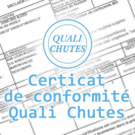 Certificat de Conformité Quali Chutes de la Chute n°3350